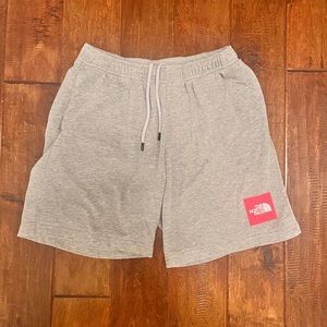 North Face Grey Sweatshorts